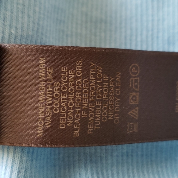 Liz Claiborne Blue Top - Picture 8 of 8